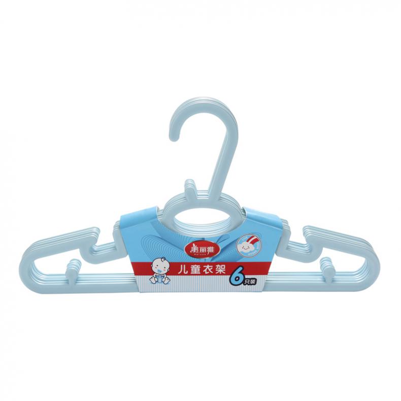 美丽雅（MARYYA） HC053274 儿童晾衣架 6个/组（单位：组） 颜色随机
