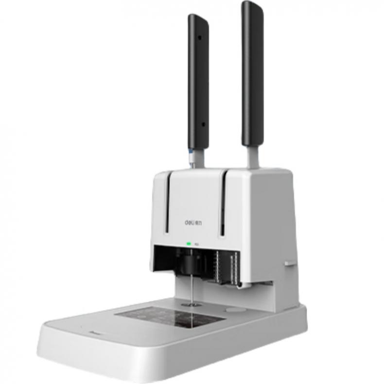 得力（deli） 3881 财务凭证装订机 打孔直径5mm （单位：台）  白色