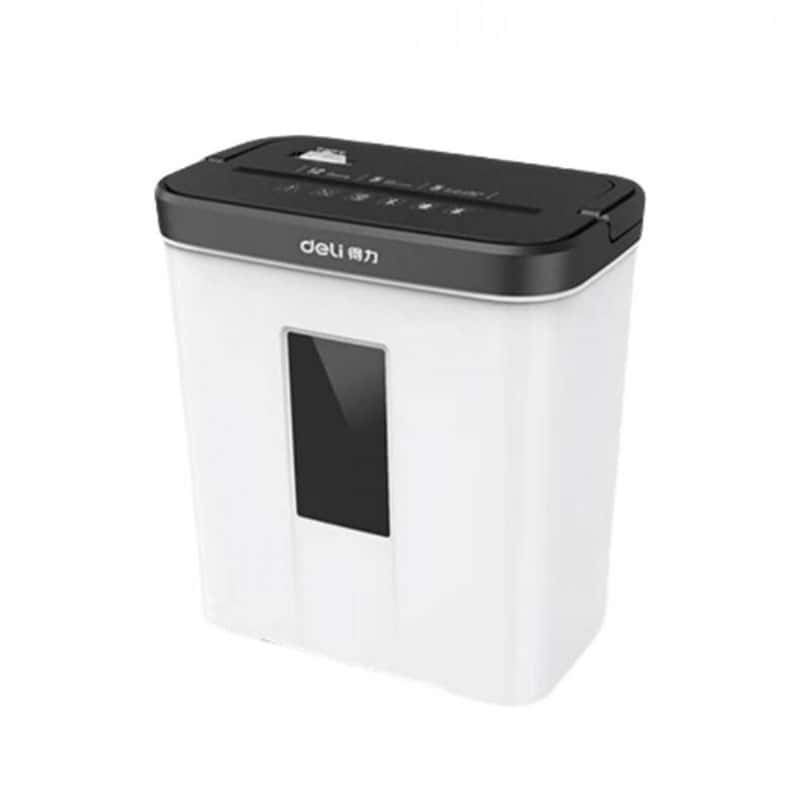 得力(deli) 9939 4级保密颗粒迷你粉碎机 12L （单位：台）白色