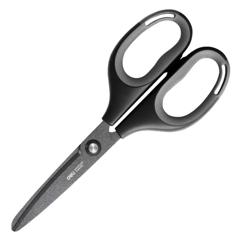 得力（deli） 77753 剪刀 170mm （单位：把）  灰色