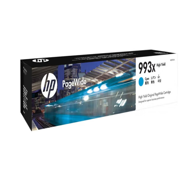 惠普（HP） M0J92AA 993X高容墨盒 约16000页（单位：个）青色 适用750dn/dw/772dn/dw772zt/777hc/993A