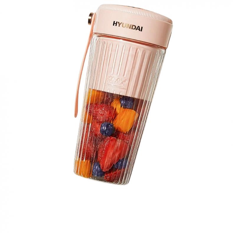 HYUNDAI PY-104 便携式电动果汁机 300ml（单位：个） 樱花粉
