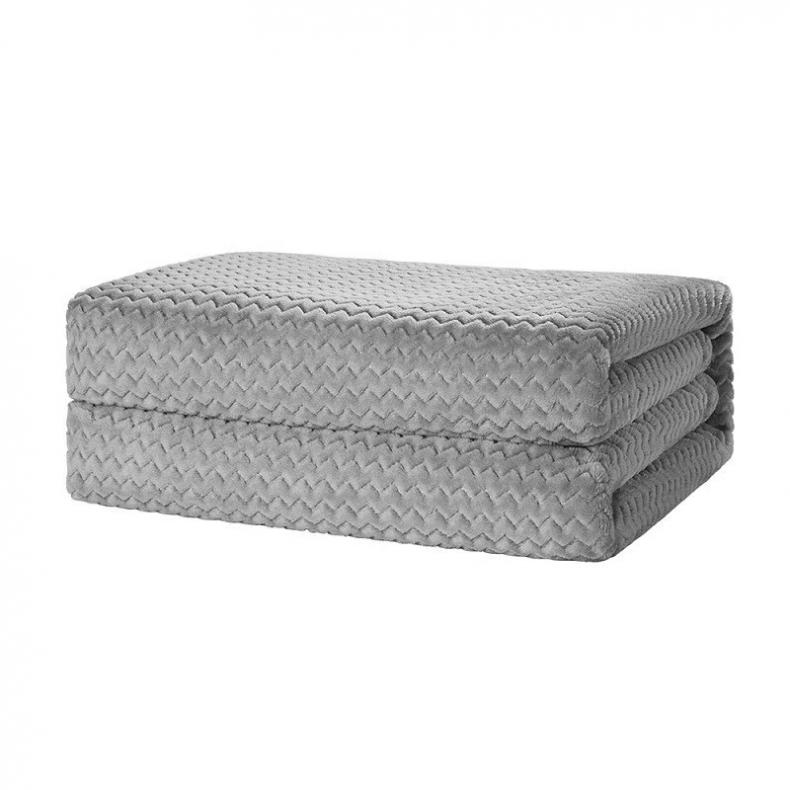 彩虹（rainbow） T1613 上盖电热毯 1.6*1.3米 （单位：条） 双面提花 百搭灰