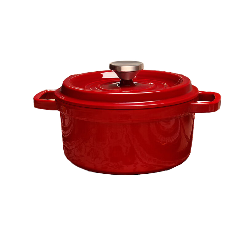 苏泊尔 ET22MF01-R 珐琅锅汤锅 2.8L （单位：个）  酒红色