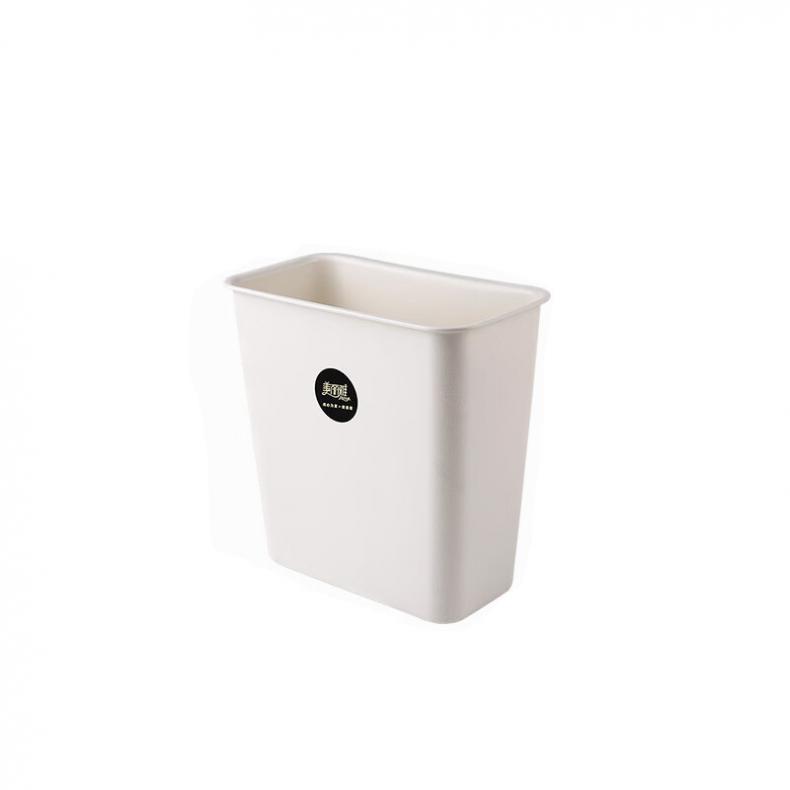 美丽雅（MARYYA） HC070172 垃圾桶 8L （单位：个） 白色