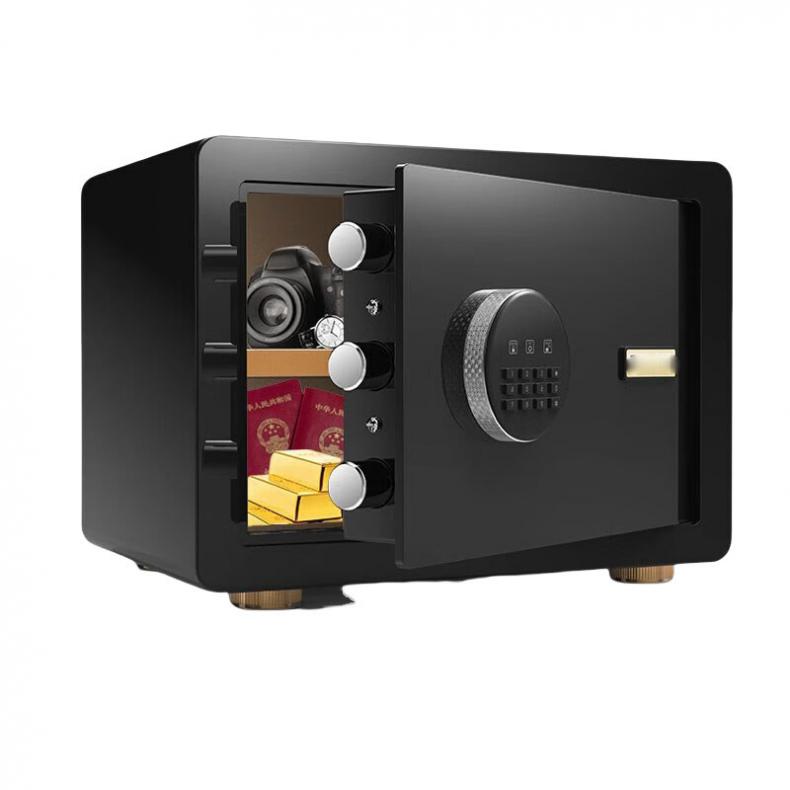  25*26*35cm 小型保险箱 单独密码或单独钥匙 （单位：个）  黑色
