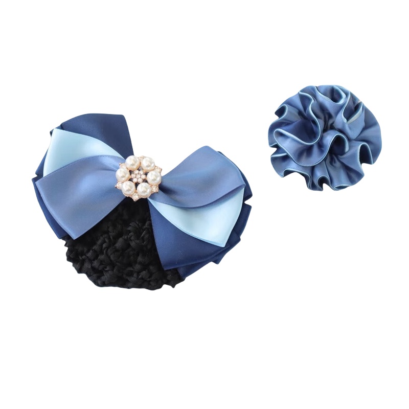 瑞琞（Riesn） 银行 领花胸花套装 头花约8cm 领花约12cm （单位：套）  蓝色