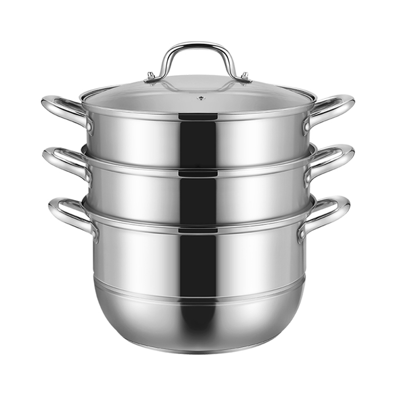德世朗 DFS-Z152B-WLH 朗悦多用三层蒸锅 28cm （单位：个）  