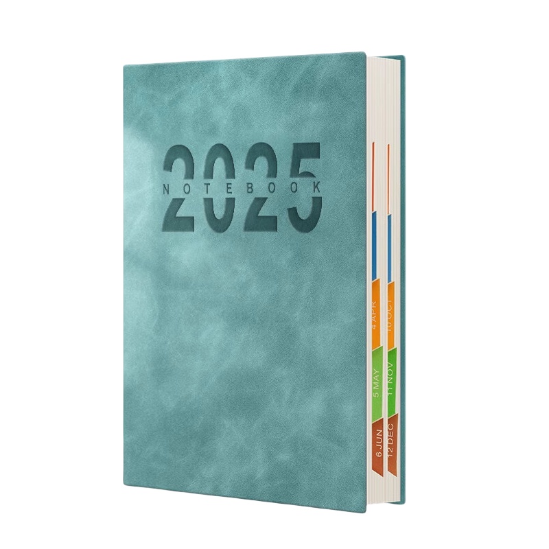 乐念 2025年 A5日程本 408页 （单位：本）  浅蓝