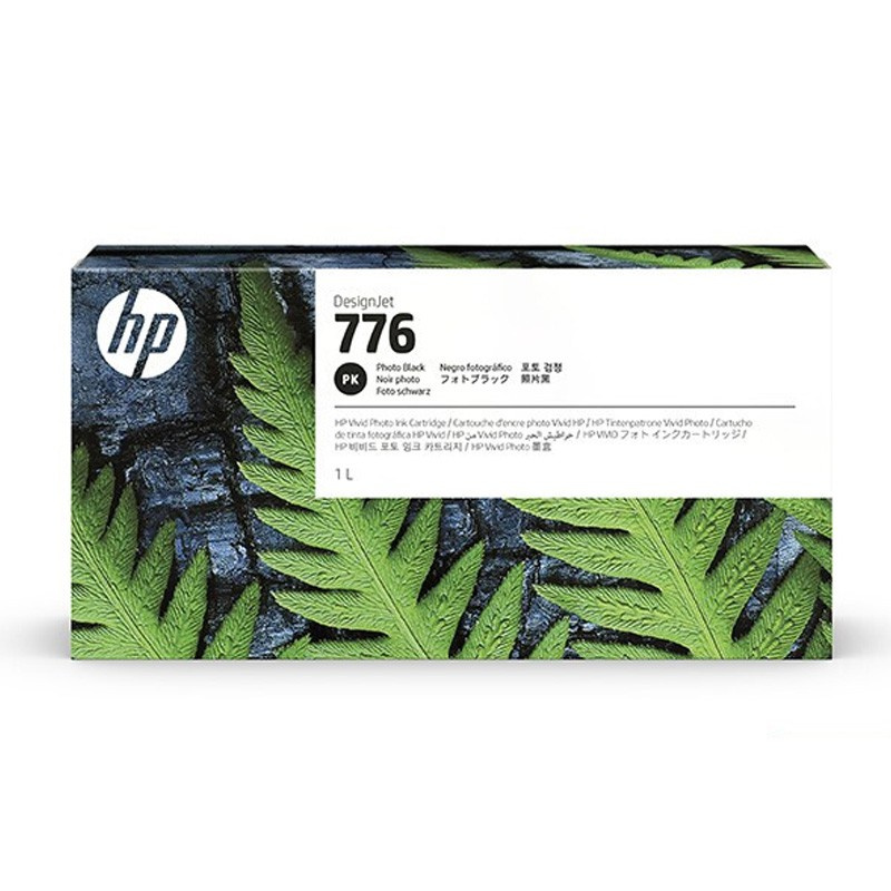 惠普（HP） W1334A 776B号墨盒 1L （单位：支）  照片黑