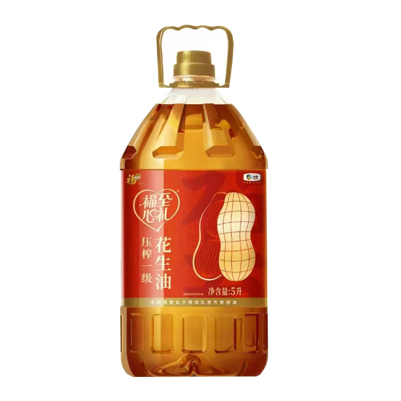 福临门 福至心礼 压榨一级花生油 5L （单位：瓶）
