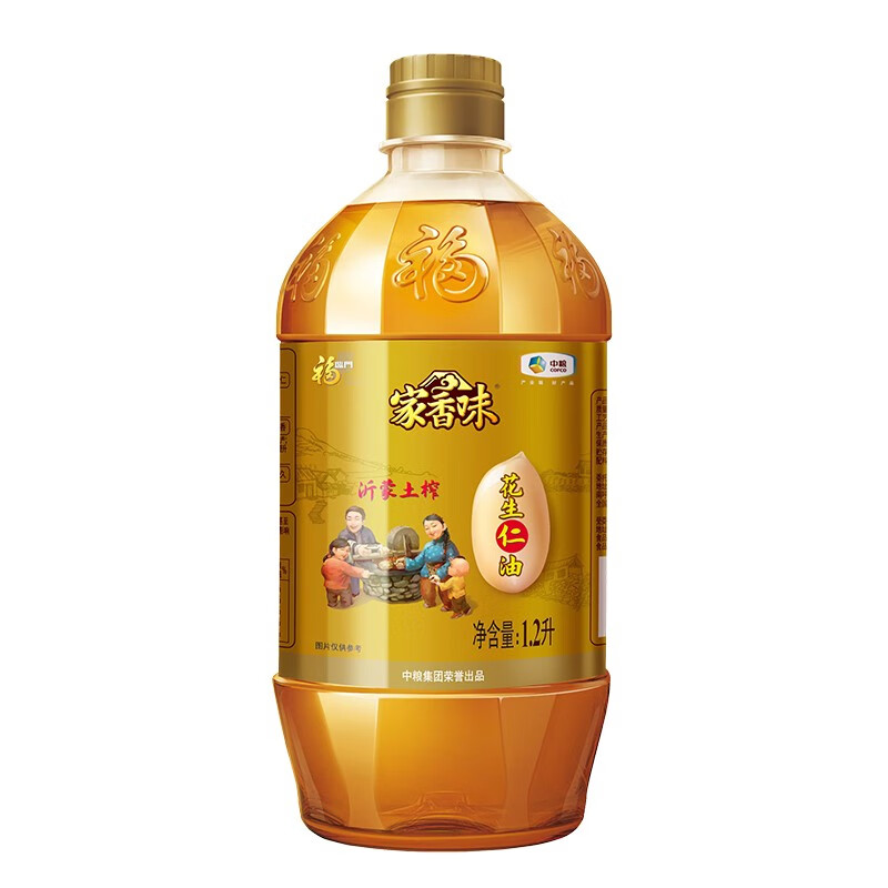福临门 家香味 沂蒙土榨花生仁油 1.2L （单位：桶）  