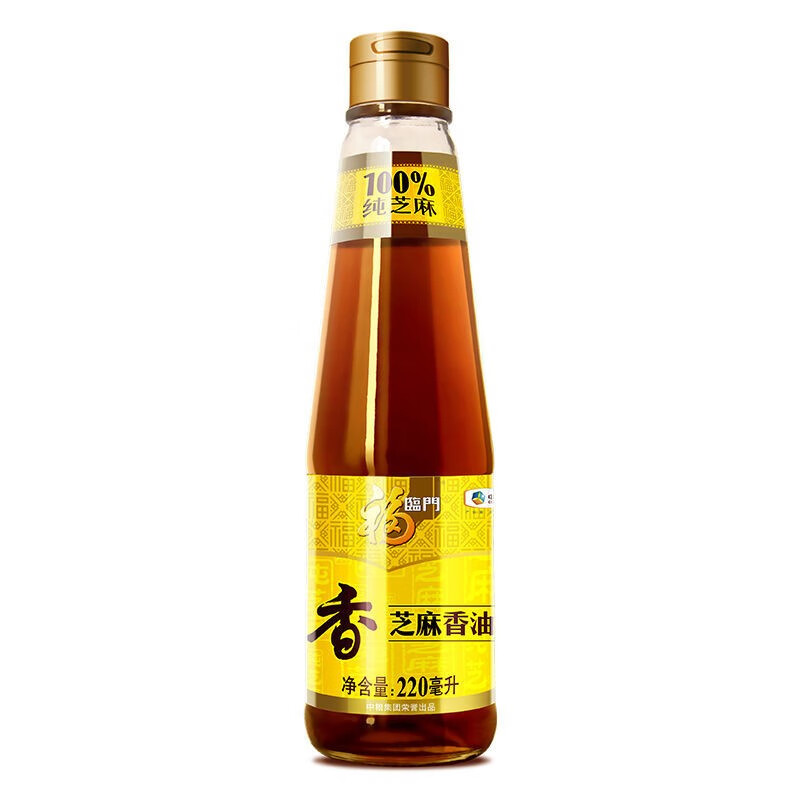福临门 压榨 芝麻香油 220ml （单位：瓶）  
