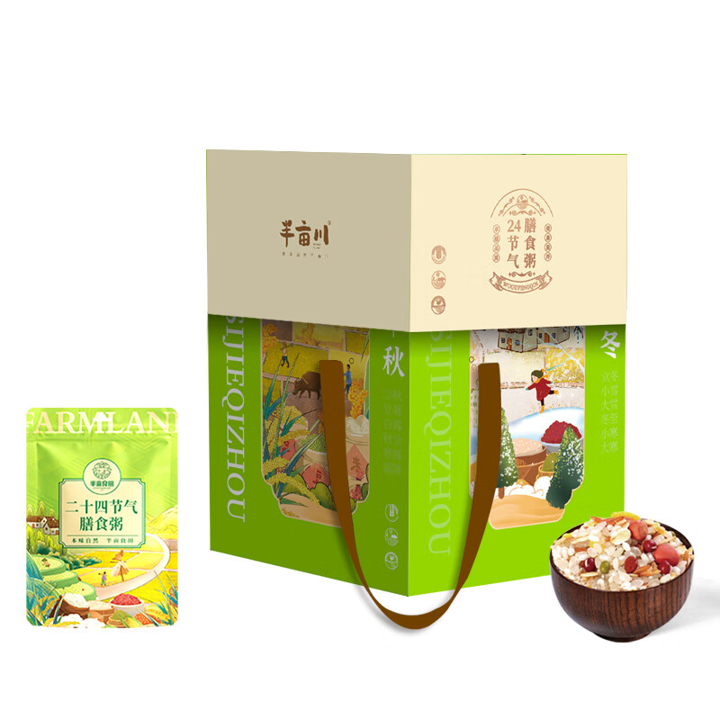 半亩川（BANMUCHUAN） 24节气
膳食粥 24节气
膳食粥 2400g （单位：盒）  