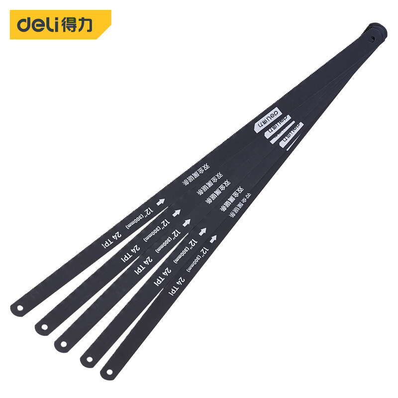 得力（deli） DL4673 双金属锯条 24T 300mm （单位：根）  