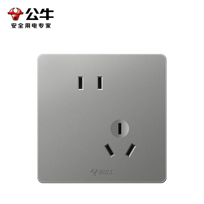 公牛（BULL） G12Z223AS 五孔插座 明装 （单位：个）  