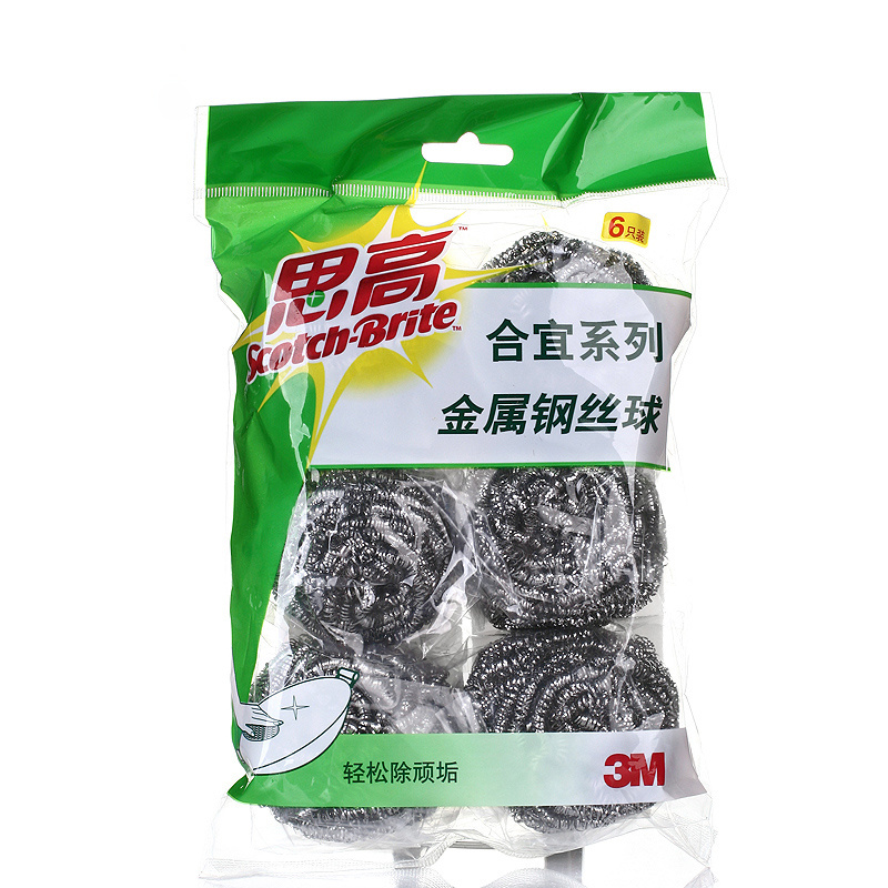 3M GMSB-6 钢丝球 6只/包 （单位：包）  