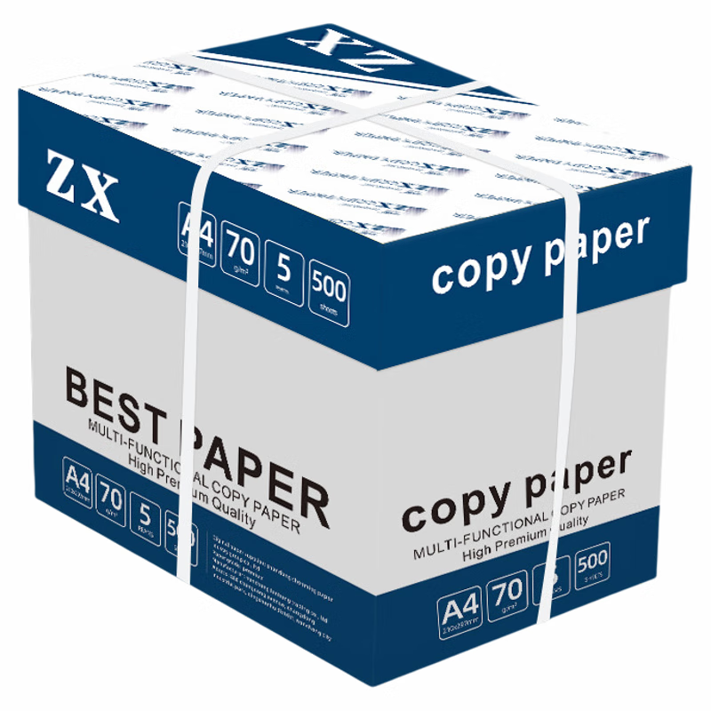 美衣羊 ZXA4-70 A4打印纸 500张/包 5包/箱 （单位：箱）  