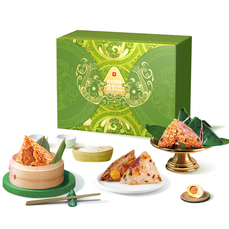 良品铺子 健康粗粮粽&middot;楚韵悠 健康粗粮粽&middot;楚韵悠 1710g （单位：盒）