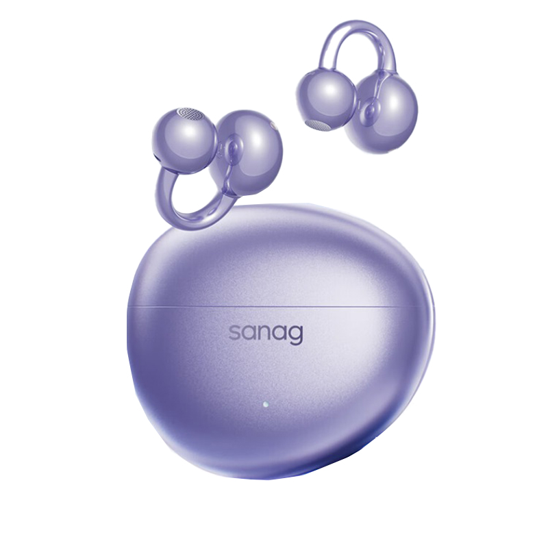  S-S7SAI 耳夹蓝牙耳机 蓝牙5.4 （单位：副）  暮光紫