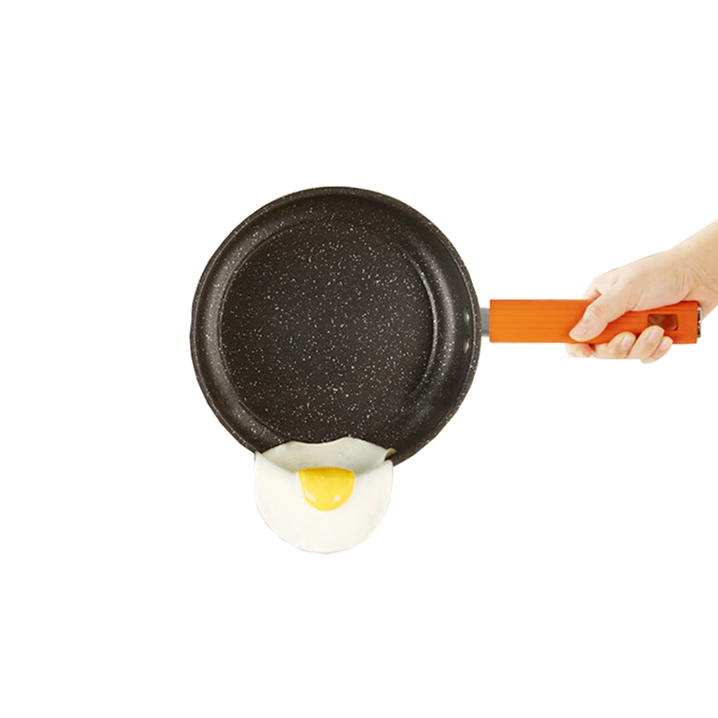 德世朗（DESLON） DFS-TZ936C 锦&ldquo;橙&rdquo;精铁不粘锅套装 四件套 （单位：套）  