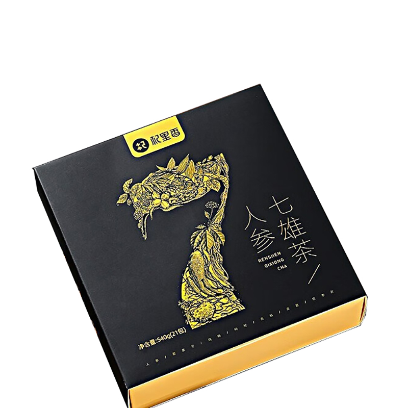 杞里香（Qi Li Xiang） 盒装 人参七雄茶 540g （单位：盒）  