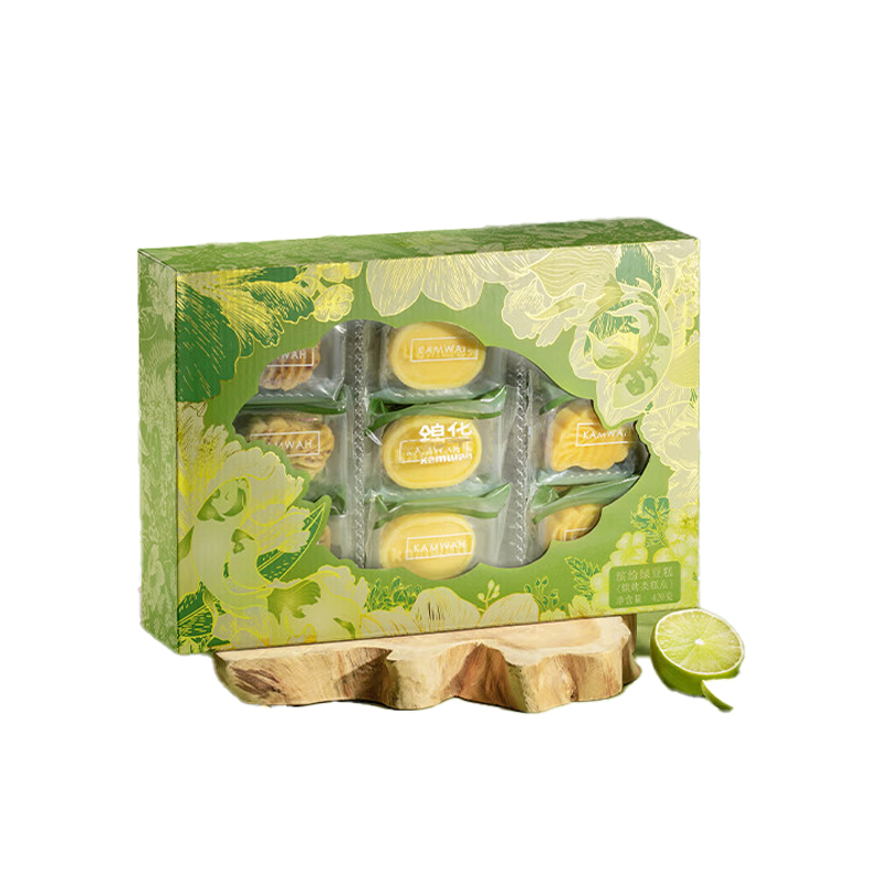 锦华 缤纷 缤纷绿豆糕 420g （单位：盒）