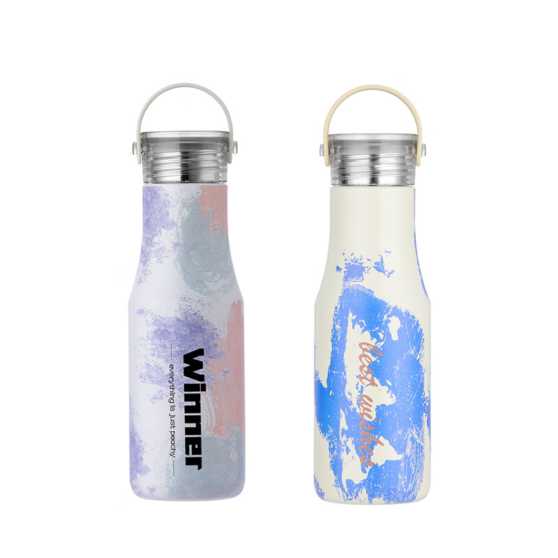 德世朗（DESLON） 10404BYTB-500GY 悦途运动保温杯 500mL （单位：个）  灰色