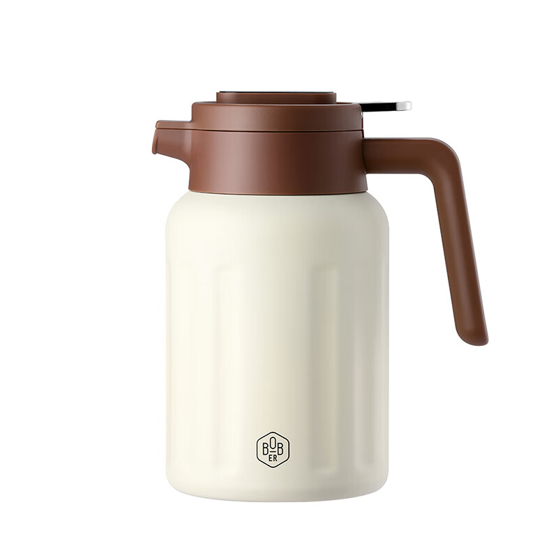 德世朗（DESLON） 10404BNXH-1500CNW 暖煦温显焖泡壶 1500mL （单位：个）  白色