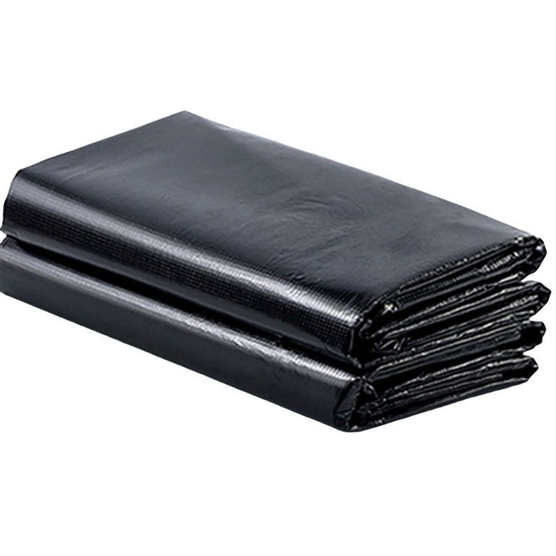 加品惠 JL0767 物业平口垃圾袋 100*110cm 50只/包 （单位：包）  黑色