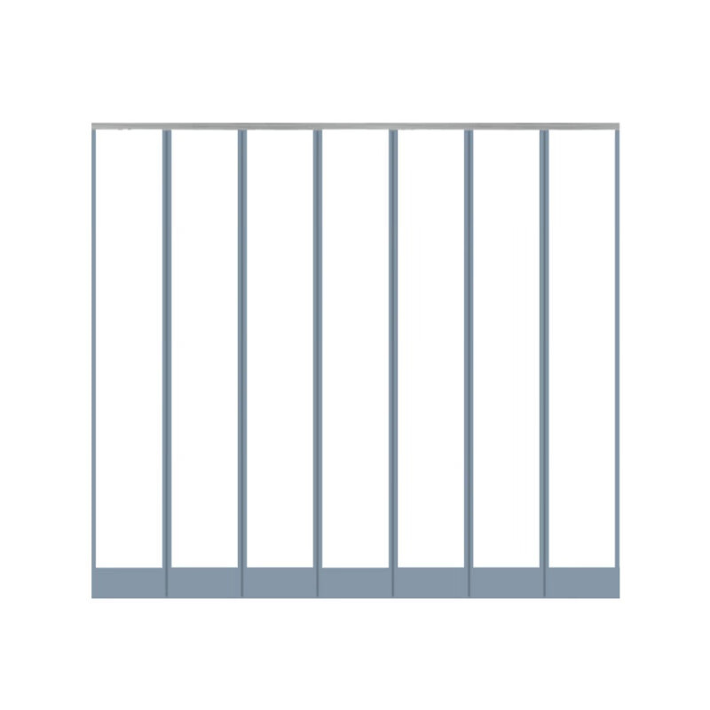  国产 定制款 磁吸门帘 2.5mm厚 （单位：平方）  白色