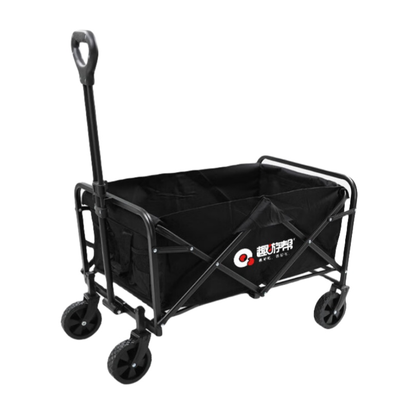 趣游帮 YB01 PLUS 野营车 100L 无刹车 （单位：个）  黑色