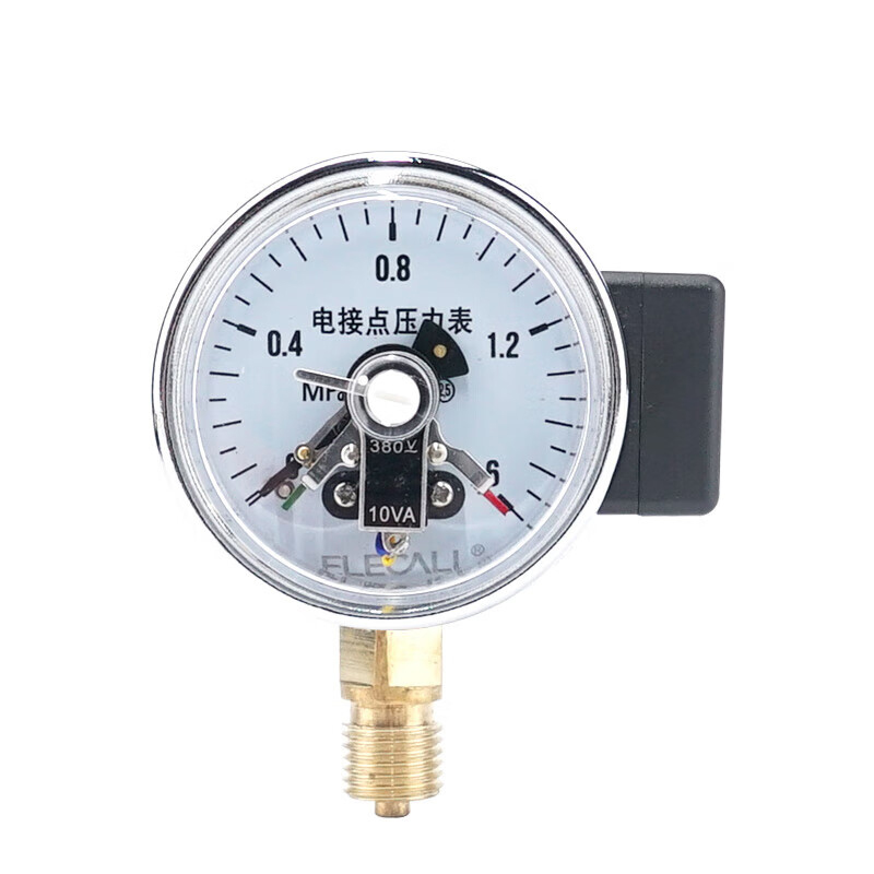 伊莱科（ELECALL） YX-60 电接点压力表 0-1.6mpa （单位：个）  