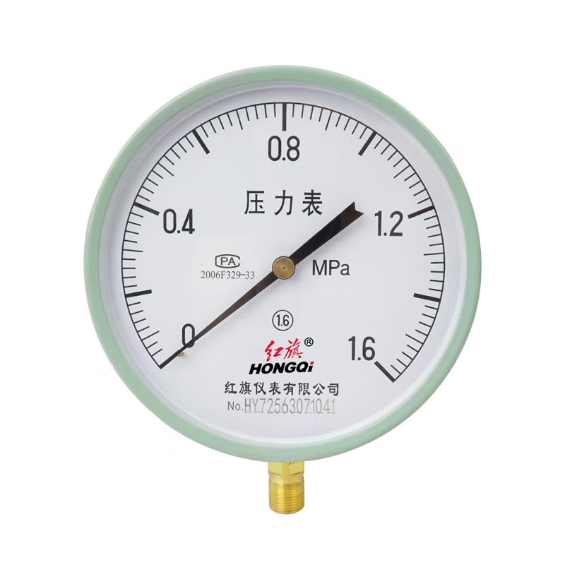 红旗 Y-200 压力表 0~1.6MPa （单位：个）  