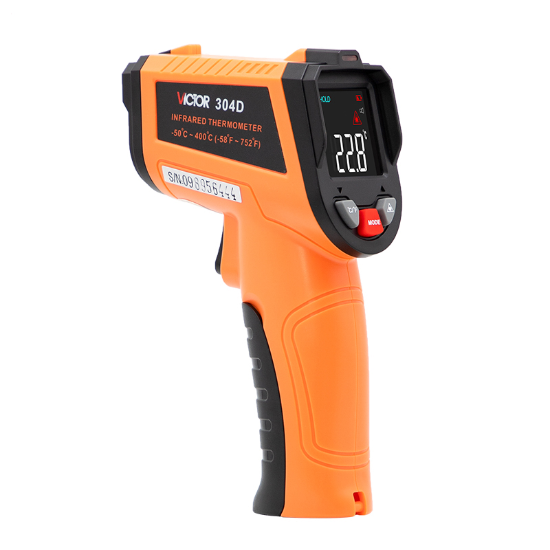 胜利仪器（VICTOR） VC304D加充电套装 红外线测温仪 -50至400°C （单位：套）  