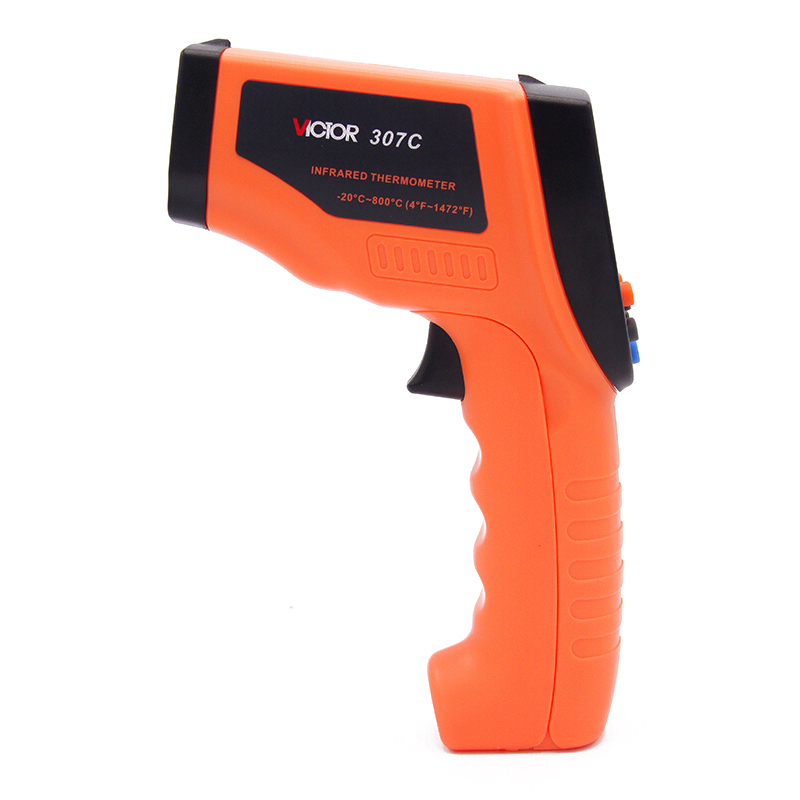 胜利仪器（VICTOR） VC307C 红外线测温仪 -20至800度 （单位：台）  