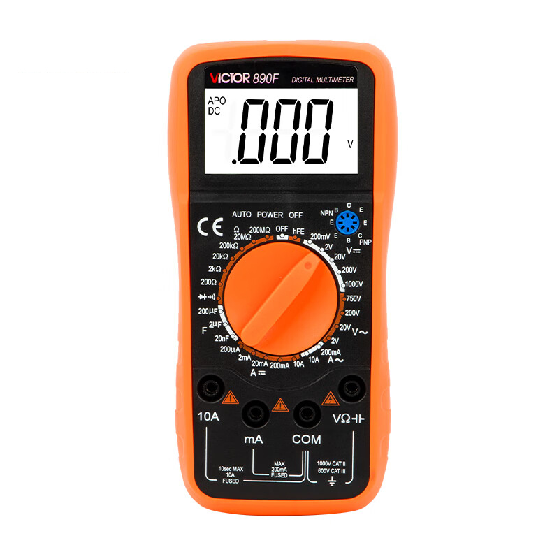 胜利仪器（VICTOR） VC890F 万用表 测三极管 （单位：个）  