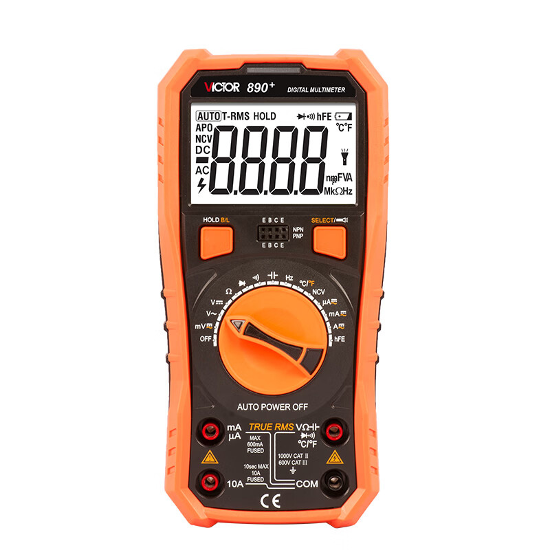 胜利仪器（VICTOR） VC890+ 高精度数字万用表  （单位：个）  