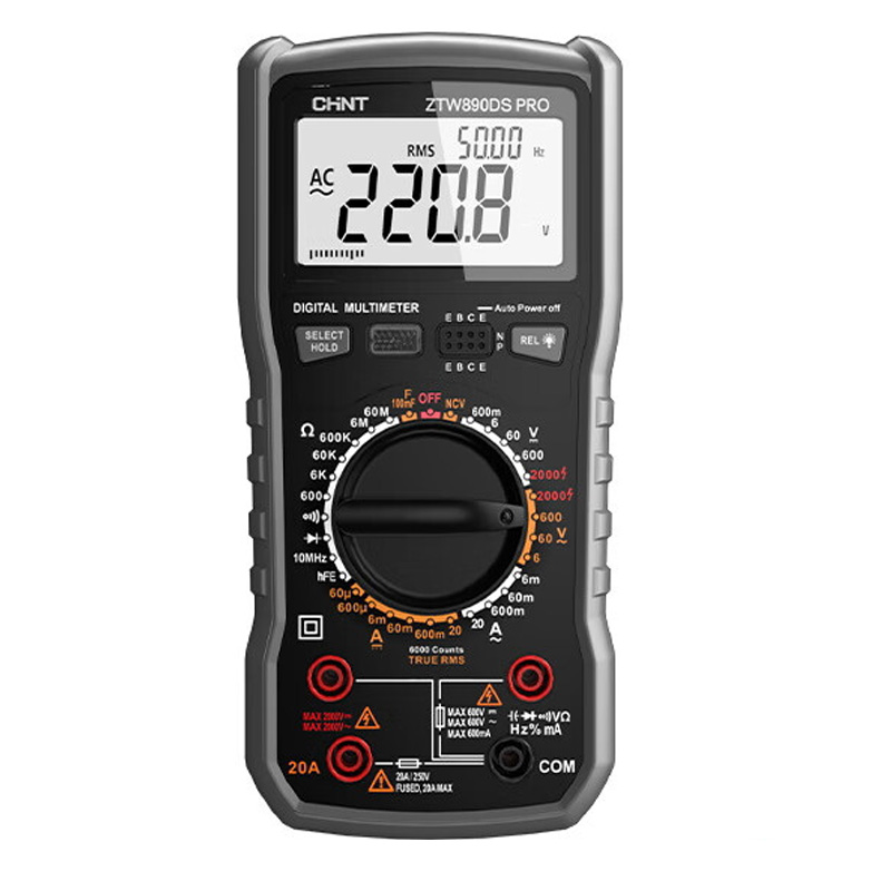 正泰（CHNT） ZTW890DSPRO 万用表 2000V （单位：台）  
