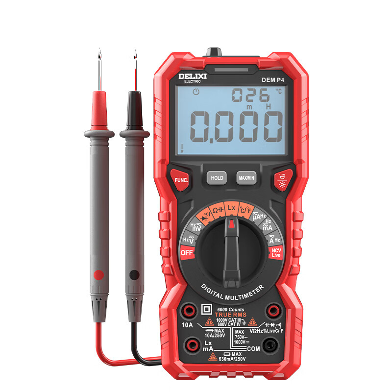 德力西（DELIXI） P4 数字万用表  （单位：台）  