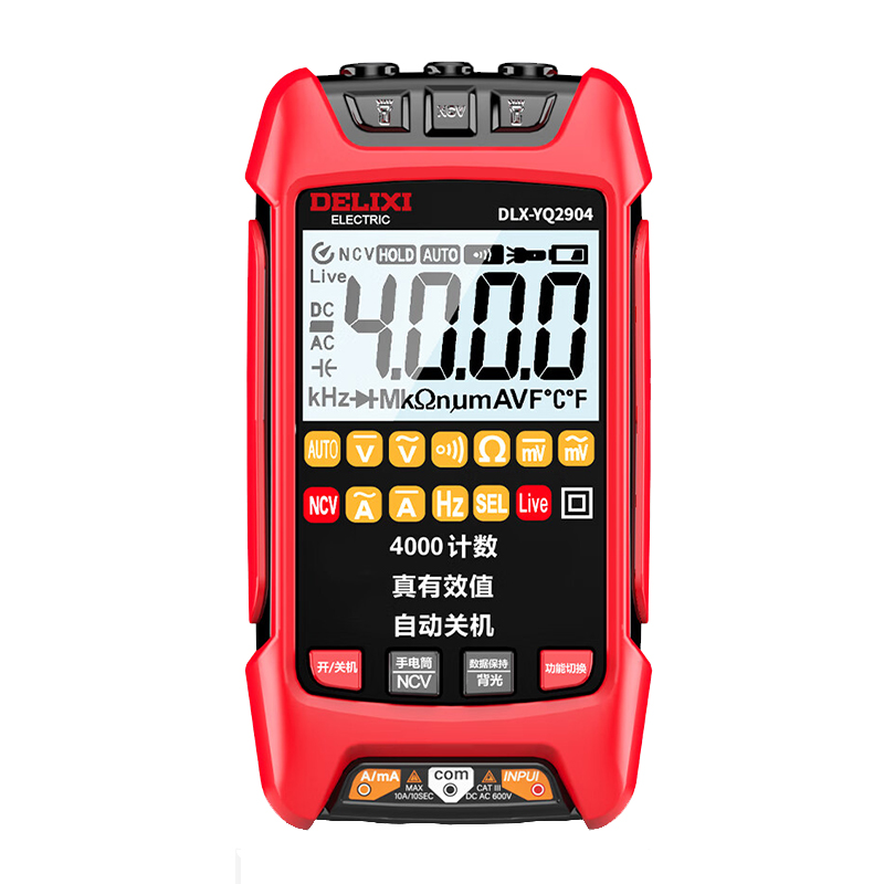 德力西（DELIXI） YQ2904 数字万用表  （单位：台）  