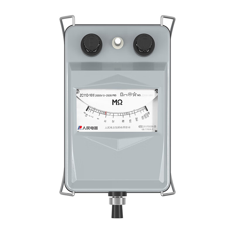 人民电器（PEOPLE） ZC11D-10铝壳 电阻测试仪 2500V/2500MΩ （单位：台）  