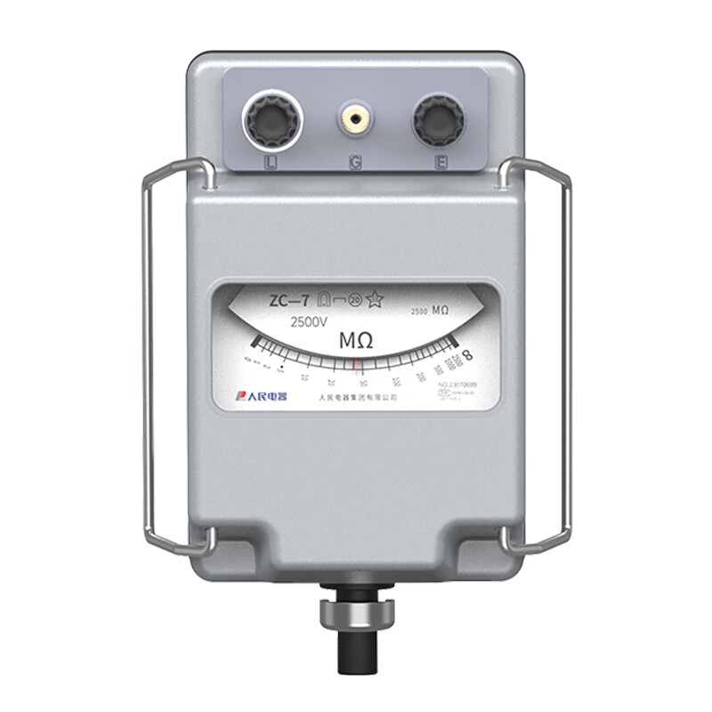 人民电器（PEOPLE） ZC-7 电阻测试仪 500V/500MΩ （单位：台）  