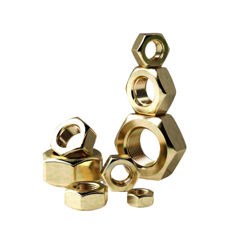 固万基 镀彩锌 8.8级六角螺母 M3.5（100只） （单位：包）  