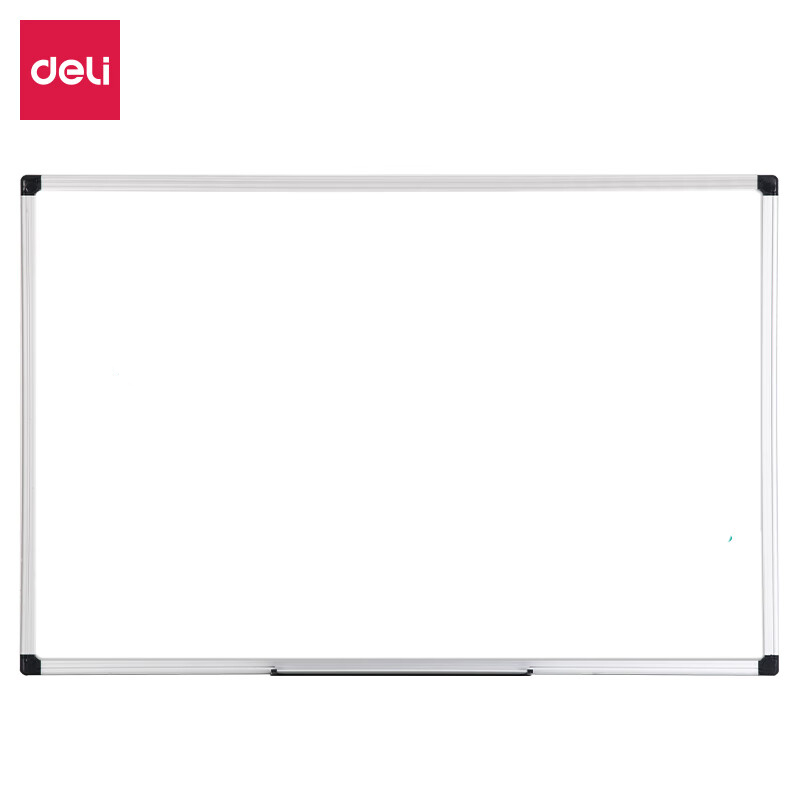 得力（deli） 33616 双面白板 1200*900mm （单位：块）  银色