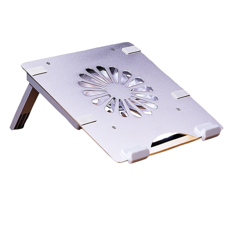 COOLDESK N52-2 笔记本散热器 15.6寸内用 （单位：台） 静音风扇 银色