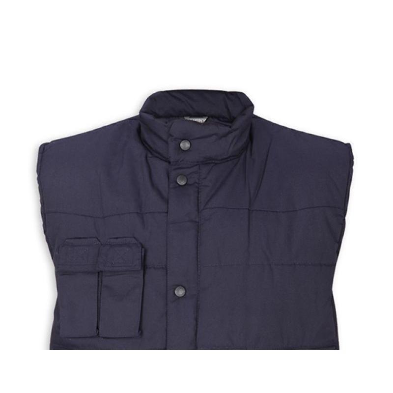 代尔塔（Delta） 405104 涤棉保暖马甲 M （单位：件）  藏青