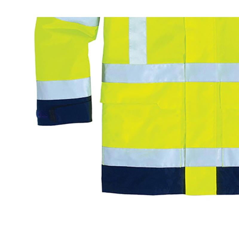 代尔塔（Delta） 404011 反光防雨防寒服 XXL （单位：件）  荧光黄