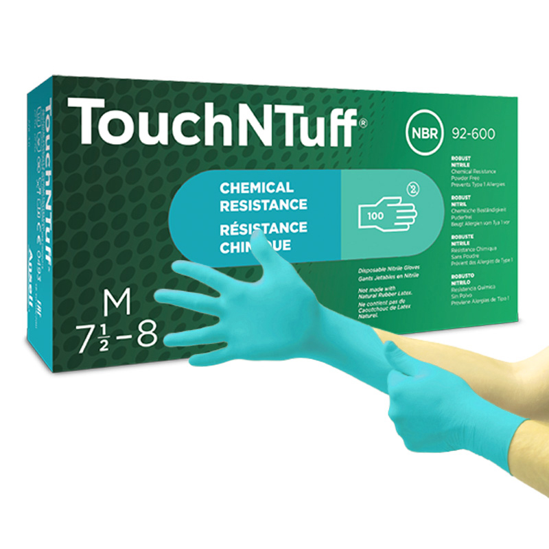 安思尔（Ansell） 92-600 一次性丁腈无粉尘手套 M 10盒/箱 （单位：箱）  