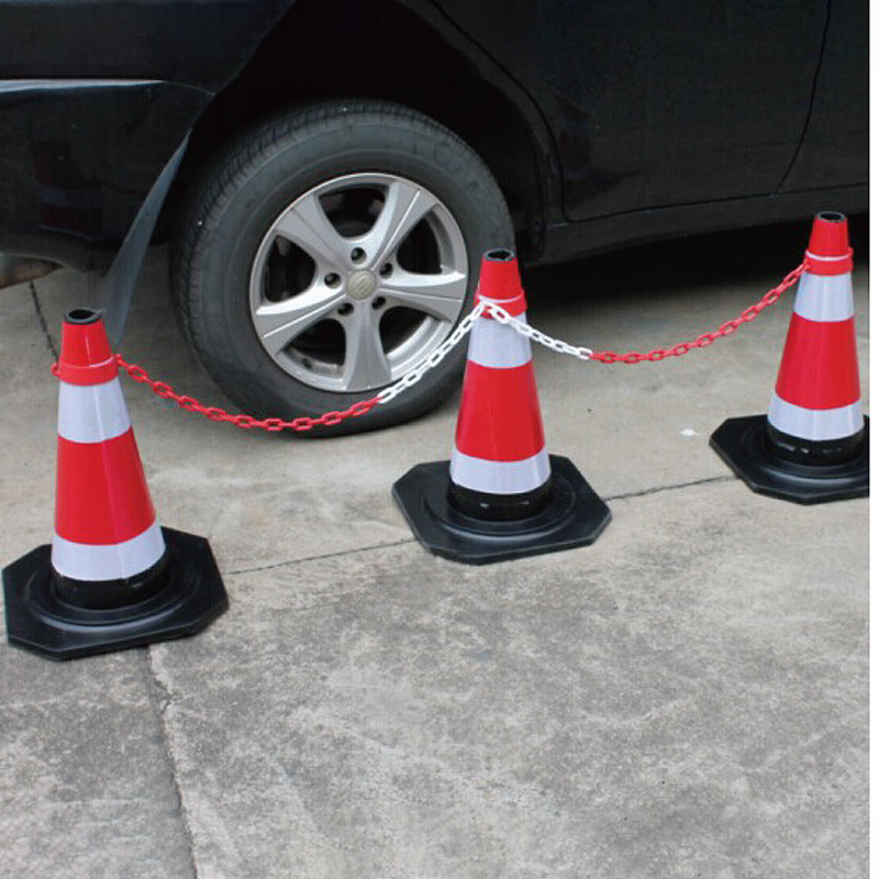 安赛瑞 11122 塑料隔离链套 底端&Phi;90mm 5个/包 （单位：包）  红色